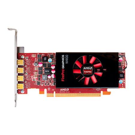 Nec Display Solutions Nec OEM Amd Firepro 4100 Lowp Rofile Video Card; 2X Mini MDA-W4100
